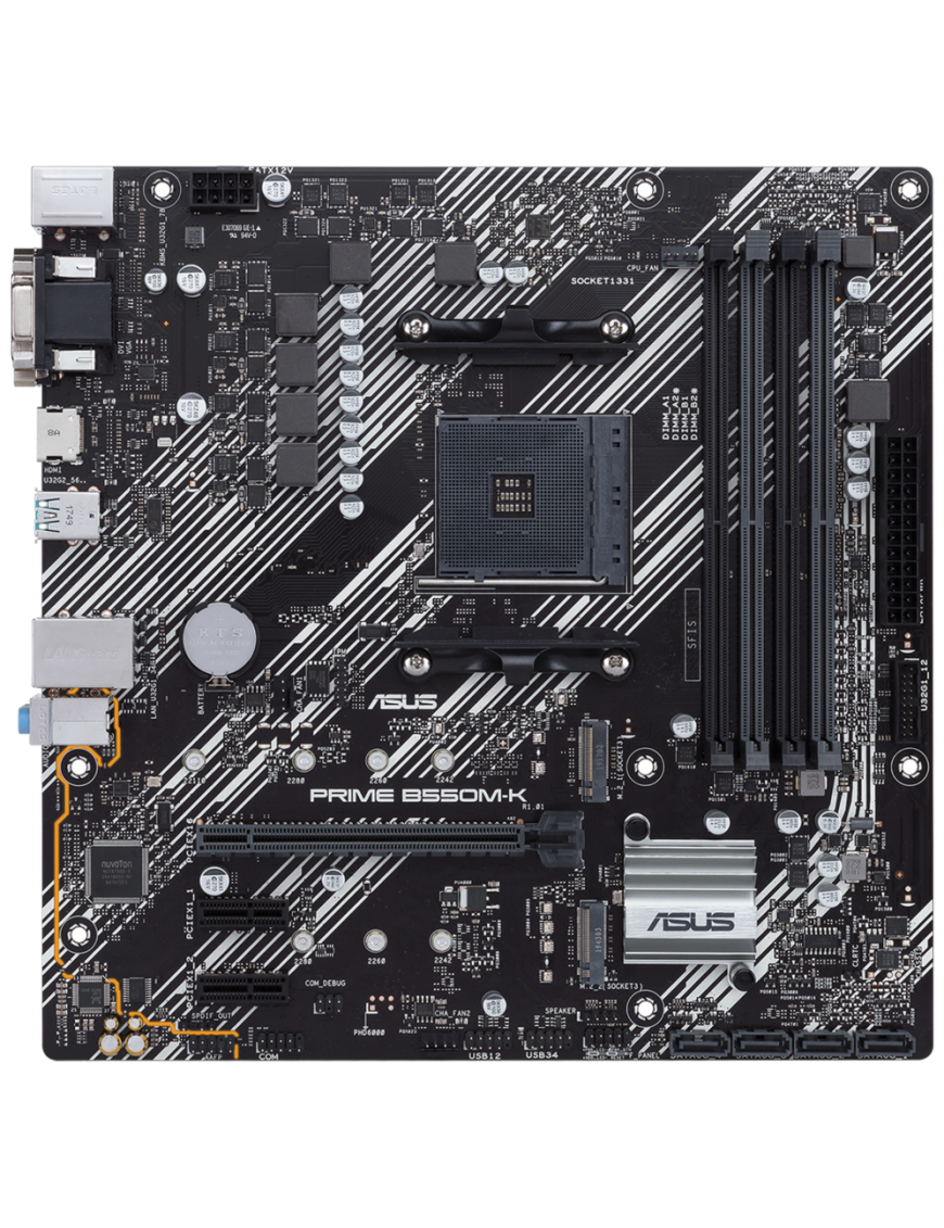 ASUS PRIME B550M-K AMD B550 Zócalo AM4 micro ATX