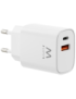 Ewent EW1326 cargador de dispositivo móvil Universal Blanco Corriente alterna Carga rápida Interior