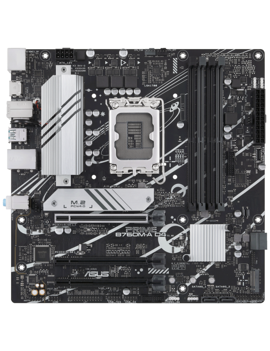 ASUS PRIME B760M-A D4-CSM Intel B760 LGA 1700 micro ATX