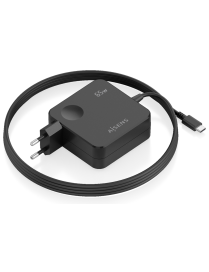 AISENS Cargador 65W PD3.0 1xUSB-C 1.5m, Negro