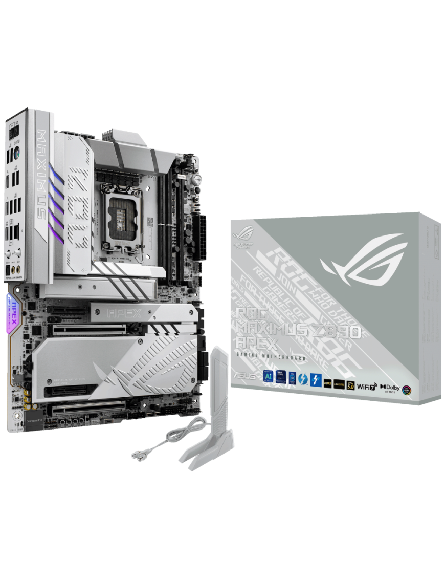 ASUS ROG MAXIMUS Z890 APEX Intel Z890 LGA 1851 (Socket V1) ATX