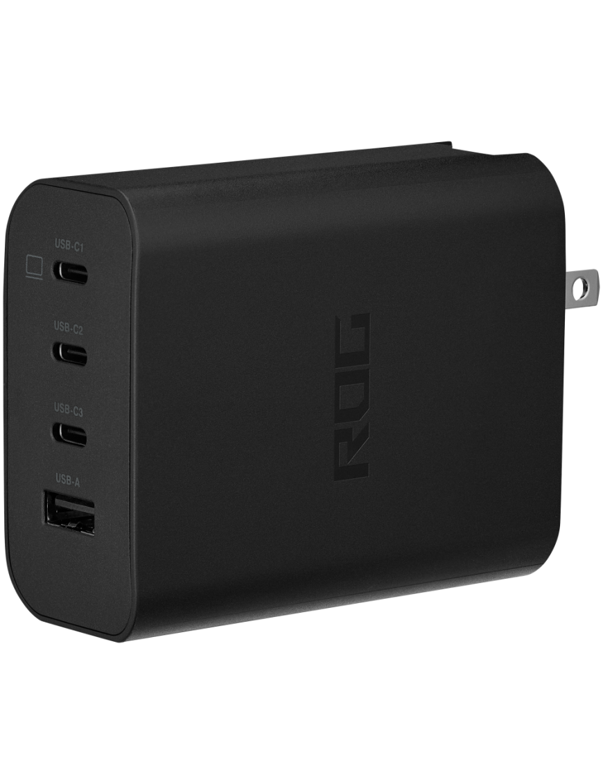 ASUS ROG 140W USB-C GaN Universal Negro Corriente alterna Carga rápida Interior