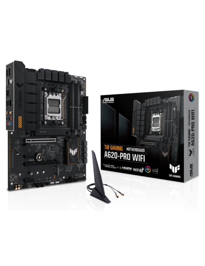 ASUS TUF GAMING A620-PRO WIFI AMD A620 Zócalo AM5 ATX