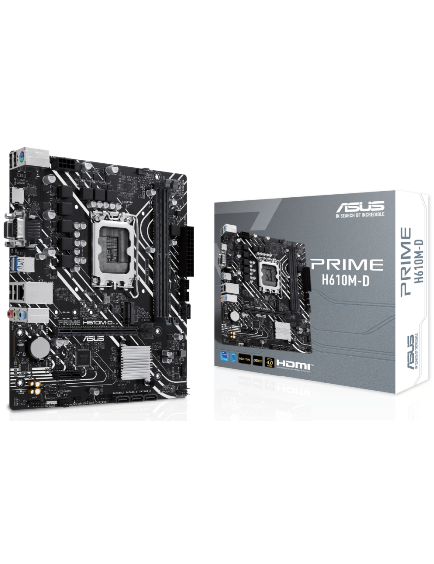 ASUS PRIME H610M-D Intel H610 LGA 1700 micro ATX