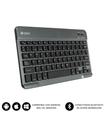 SUBBLIM Teclado Bluetooth Smart BT Keyboard Grey