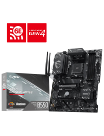 MSI B550 GAMING WIFI6E placa base AMD B550 Zócalo AM4