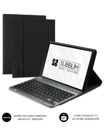 SUBBLIM Funda con teclado KeyTab Pro BT Samsung GT A8 10.5“ X200/205
