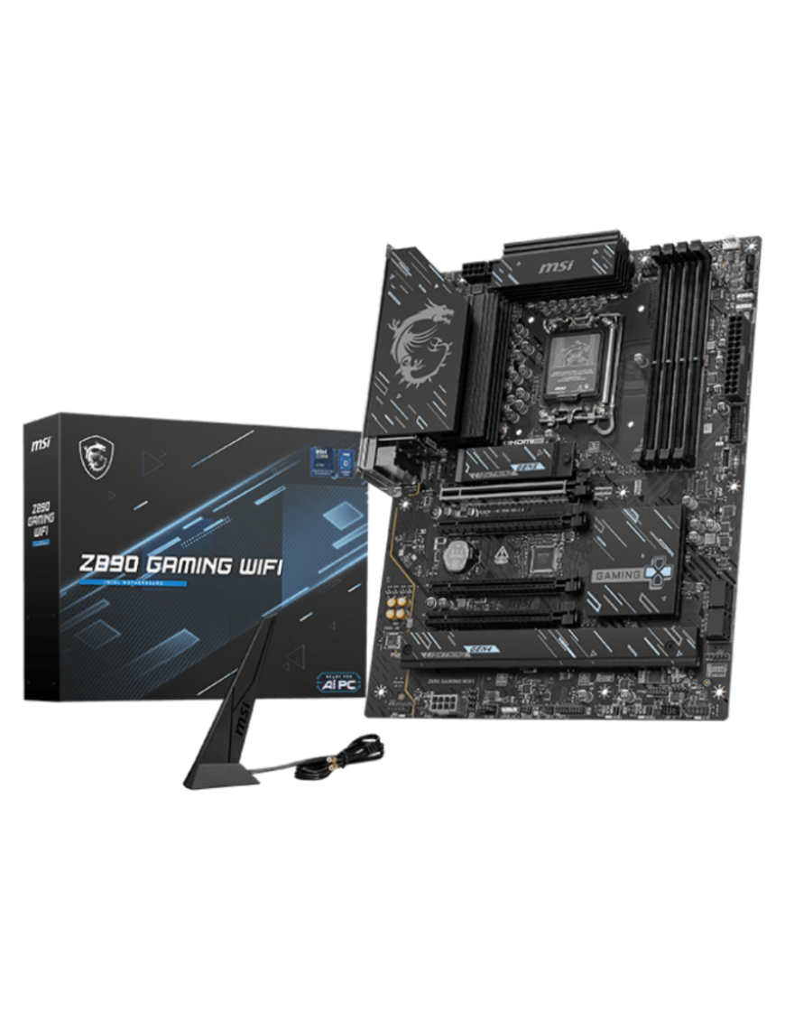MSI Z890 GAMING WIFI placa base Intel Z890 LGA 1851 (Socket V1) ATX