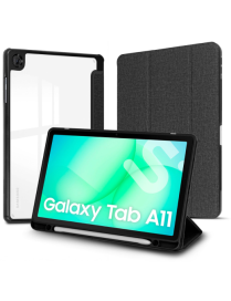 SUBBLIM Funda Tablet Shock Case Samsung Tab A11 Negro 8,7" SmartCover magnético SlotPen