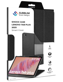 SUBBLIM Funda Tablet Shock Case Compatible con Lenovo Tab Plus 2025 Negro 11,5" SmartCov