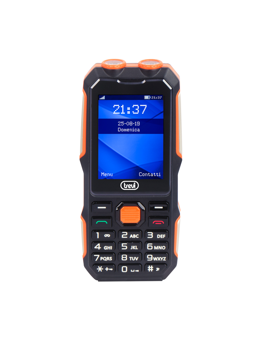 Trevi Forte 70 6,1 cm (2.4") Negro, Naranja