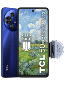 TCL 50 Pro NXTPAPER 5G 17,3 cm (6.8") SIM doble Android 14 USB Tipo C 8 GB 512 GB 5010 mAh Azul