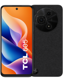 TCL 605 16,9 cm (6.67") SIM doble Android 15 4G USB Tipo C 4 GB 128 GB 5200 mAh Negro