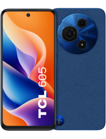 TCL 605 16,9 cm (6.67") SIM doble Android 15 4G USB Tipo C 8 GB 256 GB 5200 mAh Azul