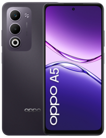 OPPO A5 16,9 cm (6.67") SIM doble Android 15 4G USB Tipo C 4 GB 128 GB 6000 mAh Púrpura