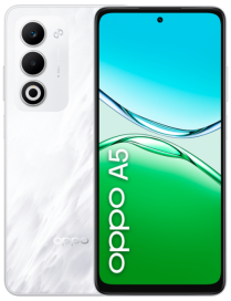 OPPO A5 16,9 cm (6.67") SIM doble Android 15 4G USB Tipo C 4 GB 128 GB 6000 mAh Blanco