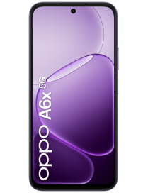 OPPO A6x 5G 17,1 cm (6.75") SIM doble Android 15 USB Tipo C 6 GB 256 GB 6100 mAh Púrpura