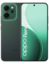 OPPO 14 F 5G Reno14 F 5G 16,7 cm (6.57") SIM doble Android 15 USB Tipo C 8 GB 256 GB 6000 mAh Verde