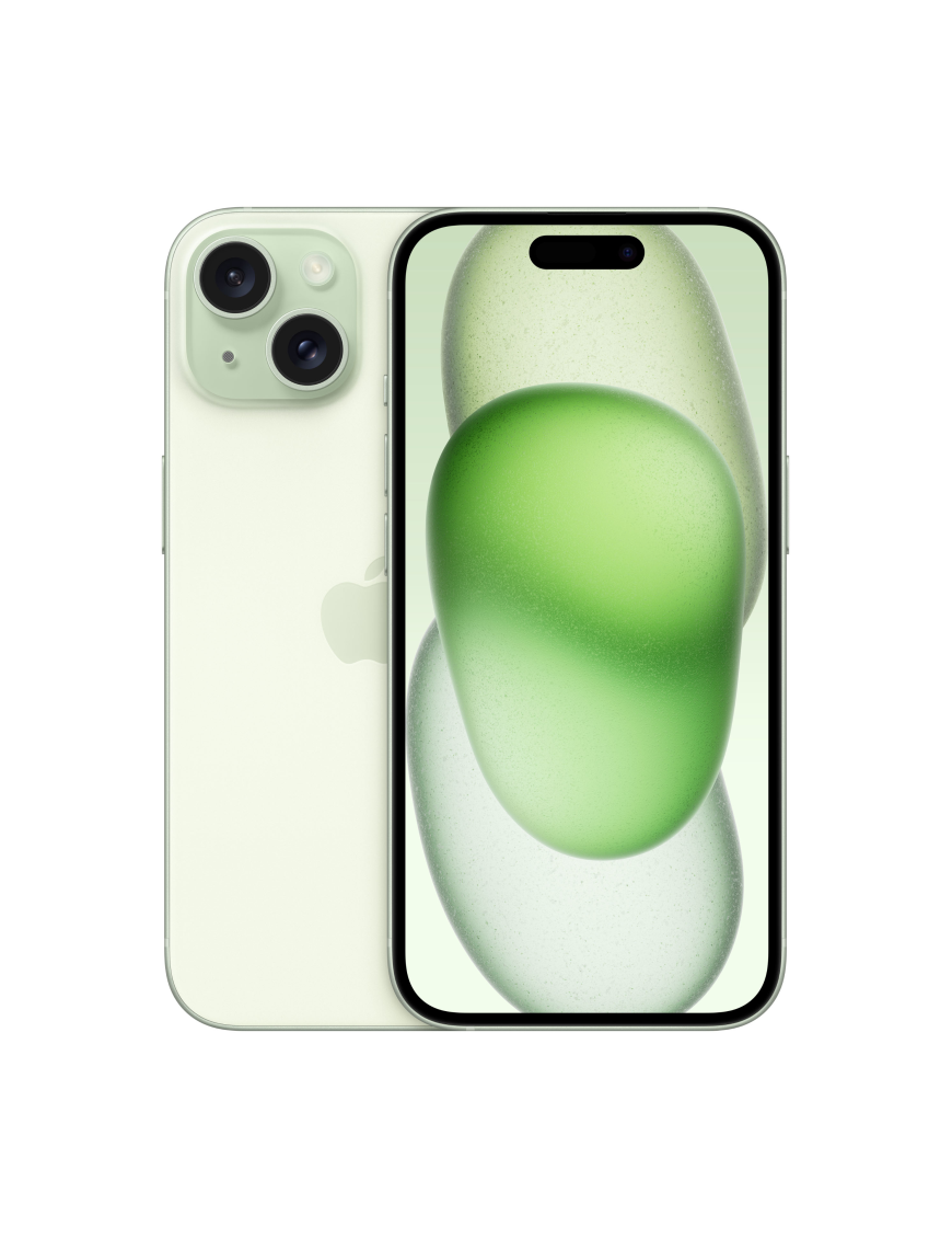Apple iPhone 15 15,5 cm (6.1") SIM doble iOS 17 5G USB Tipo C 128 GB Verde