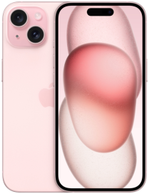 Apple iPhone 15 15,5 cm (6.1") SIM doble iOS 17 5G USB Tipo C 256 GB Rosa