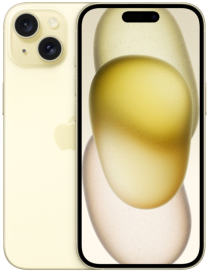 Apple iPhone 15 15,5 cm (6.1") SIM doble iOS 17 5G USB Tipo C 256 GB Amarillo