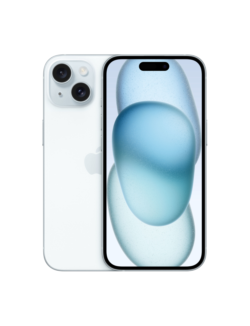 Apple iPhone 15 15,5 cm (6.1") SIM doble iOS 17 5G USB Tipo C 256 GB Azul