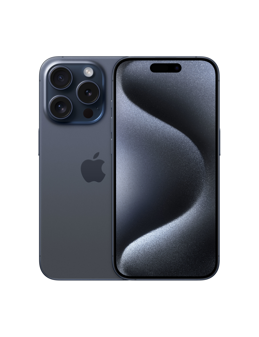 Apple iPhone 15 Pro 15,5 cm (6.1") SIM doble iOS 17 5G USB Tipo C 1 TB Titanio, Azul