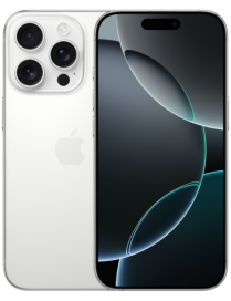 Apple iPhone 16 Pro 16 cm (6.3") SIM doble iOS 18 5G USB Tipo C 512 GB Blanco