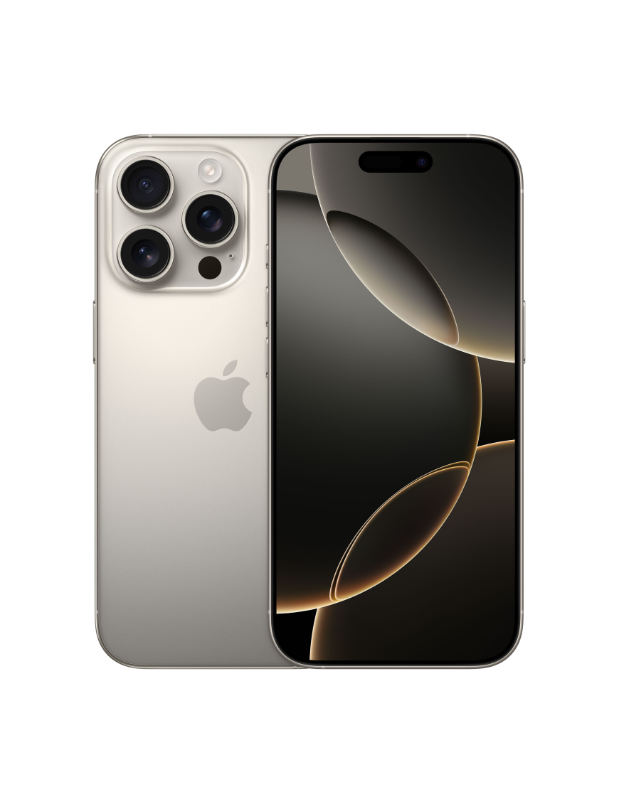 Apple iPhone 16 Pro 16 cm (6.3") SIM doble iOS 18 5G USB Tipo C 512 GB Titanio