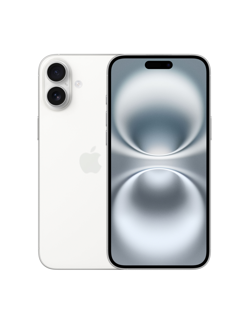 Apple iPhone 16 Plus 17 cm (6.7") SIM doble iOS 18 5G USB Tipo C 128 GB Blanco