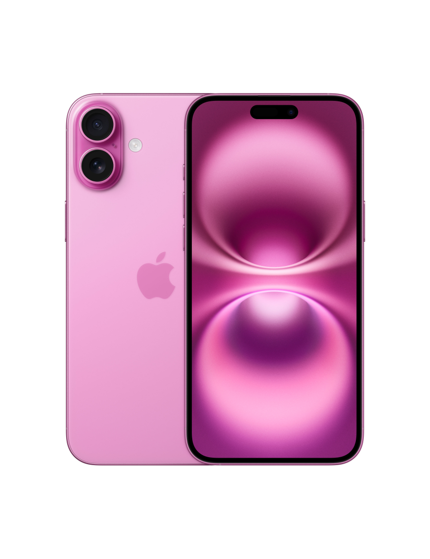Apple iPhone 16 Plus 17 cm (6.7") SIM doble iOS 18 5G USB Tipo C 128 GB Rosa