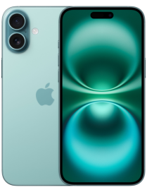 Apple iPhone 16 Plus 17 cm (6.7") SIM doble iOS 18 5G USB Tipo C 128 GB Verde azulado