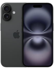 Apple iPhone 16 15,5 cm (6.1") SIM doble iOS 18 5G USB Tipo C 128 GB Negro