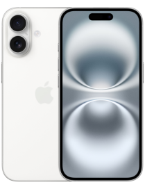 Apple iPhone 16 15,5 cm (6.1") SIM doble iOS 18 5G USB Tipo C 128 GB Blanco