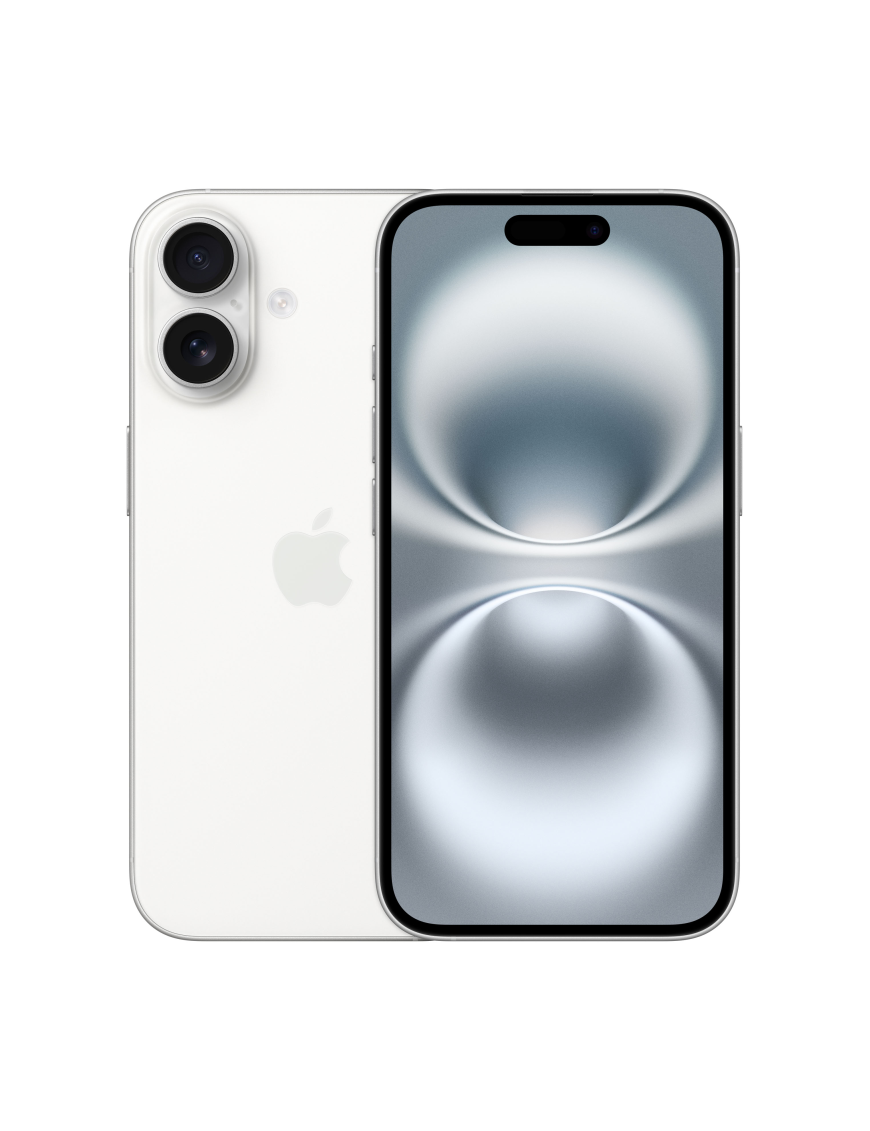 Apple iPhone 16 15,5 cm (6.1") SIM doble iOS 18 5G USB Tipo C 256 GB Blanco