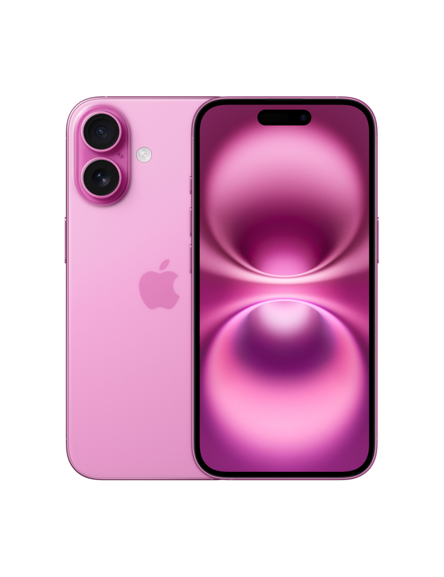 Apple iPhone 16 15,5 cm (6.1") SIM doble iOS 18 5G USB Tipo C 256 GB Rosa