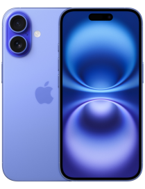 Apple iPhone 16 15,5 cm (6.1") SIM doble iOS 18 5G USB Tipo C 256 GB Azul
