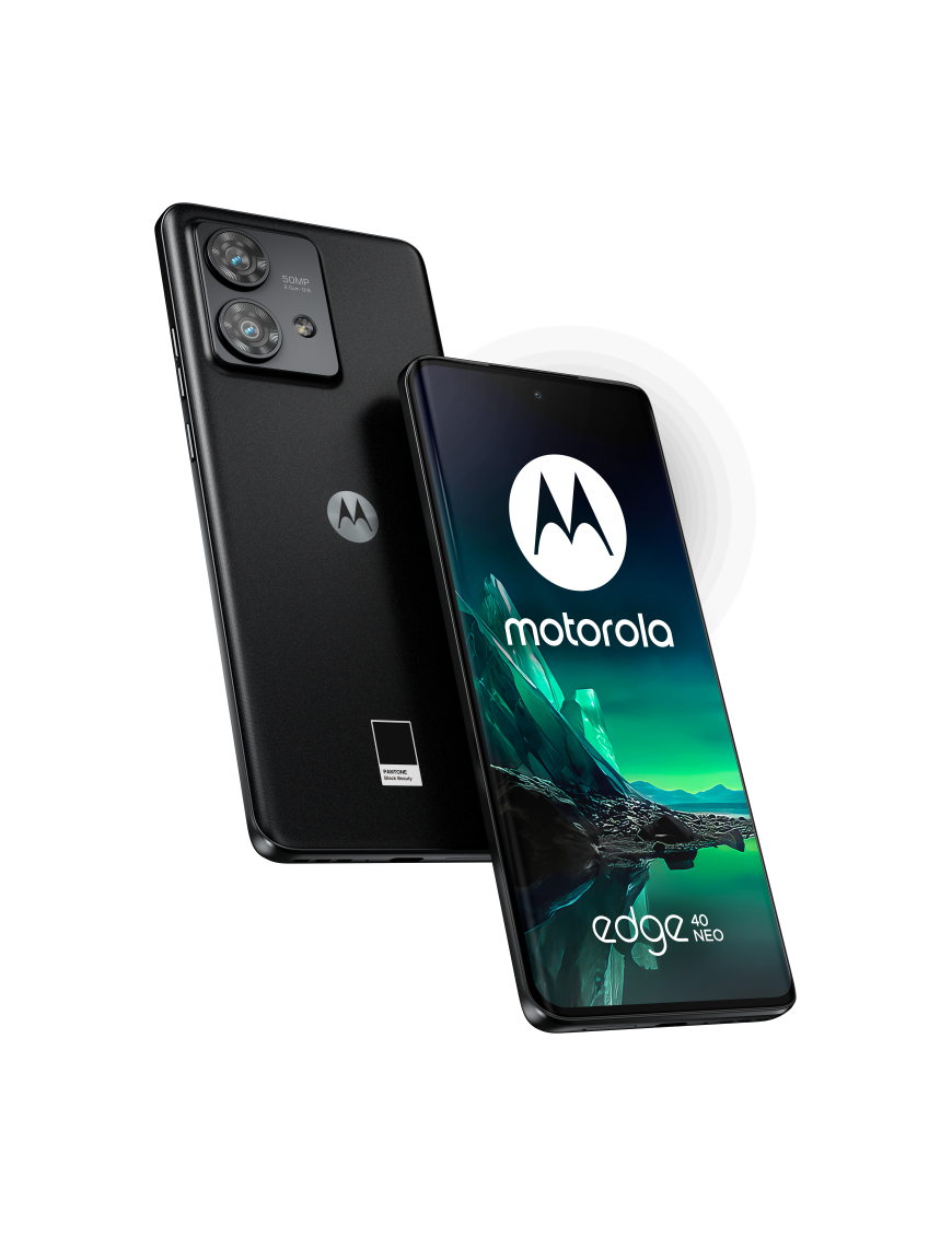 Motorola edge 40 Neo 16,6 cm (6.55") SIM doble Android 13 5G USB Tipo C 12 GB 256 GB 5000 mAh Negro