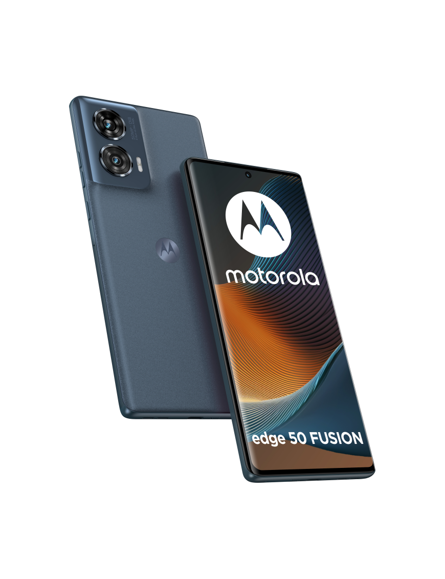 Motorola edge 50 Fusion 17 cm (6.7") SIM doble Android 14 5G USB Tipo C 12 GB 256 GB 5000 mAh Azul