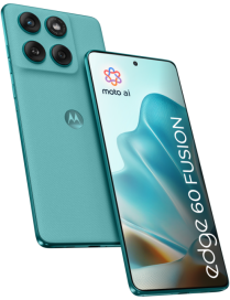 Motorola edge 60 fusion 16,9 cm (6.67") SIM doble Android 15 5G USB Tipo C 8 GB 256 GB 5200 mAh Turquesa