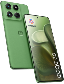 Motorola edge 60 16,9 cm (6.67") SIM doble Android 15 5G USB Tipo C 12 GB 512 GB 5200 mAh Verde