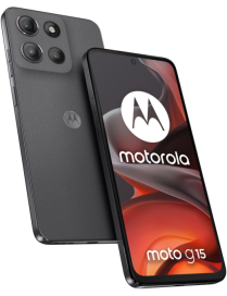 Motorola moto g15 17,1 cm (6.72") SIM doble Android 15 4G USB Tipo C 8 GB 512 GB 5200 mAh Gris