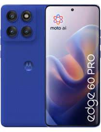 Motorola edge 60 pro 16,9 cm (6.67") SIM doble Android 15 5G USB Tipo C 12 GB 512 GB 6000 mAh Azul