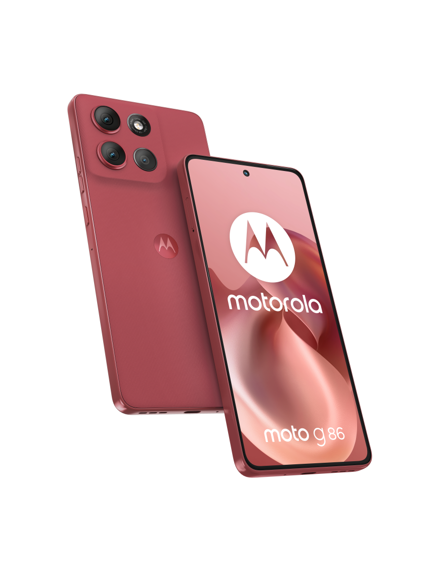 Motorola moto g86 5G 16,9 cm (6.67") SIM doble Android 15 USB Tipo C 8 GB 256 GB 5200 mAh Rosa