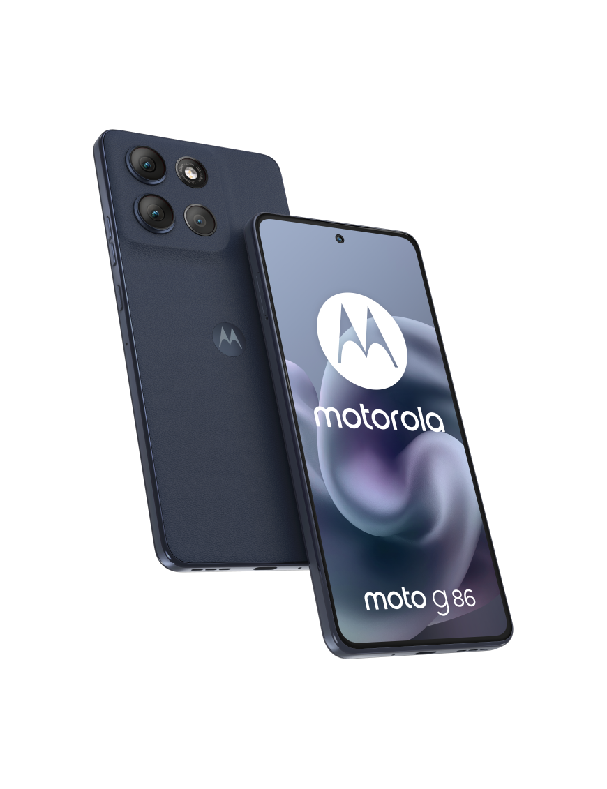 Motorola moto g86 5G 16,9 cm (6.67") SIM doble Android 15 USB Tipo C 8 GB 256 GB 5200 mAh Azul oscuro