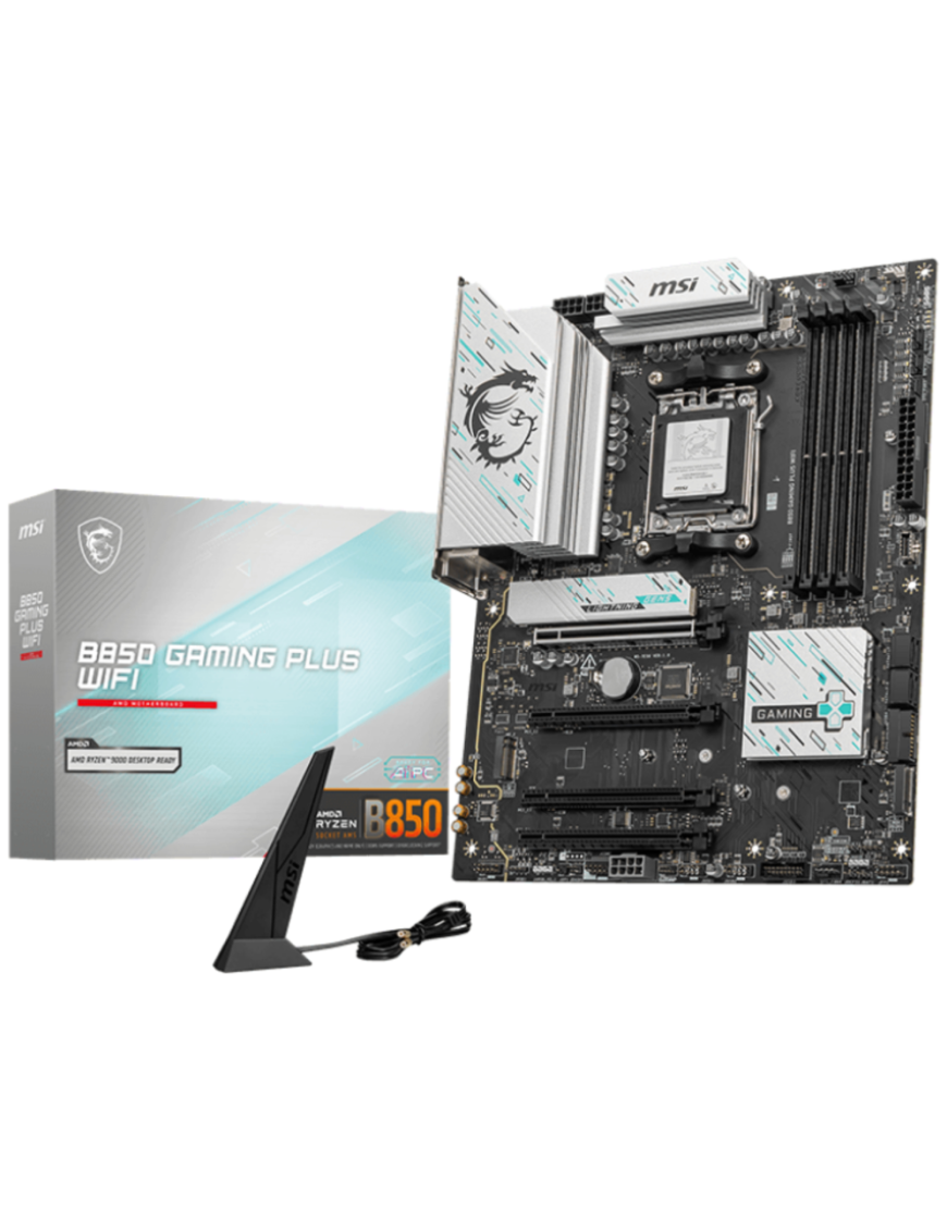 MSI B850 GAMING PLUS WIFI placa base AMD B850 Zócalo AM5 ATX