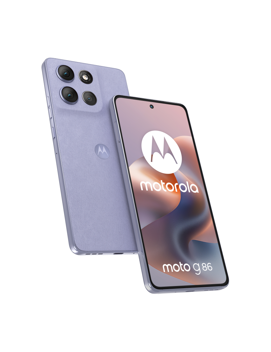 Motorola moto g86 5G 16,9 cm (6.67") SIM doble Android 15 USB Tipo C 8 GB 256 GB 5200 mAh Lila