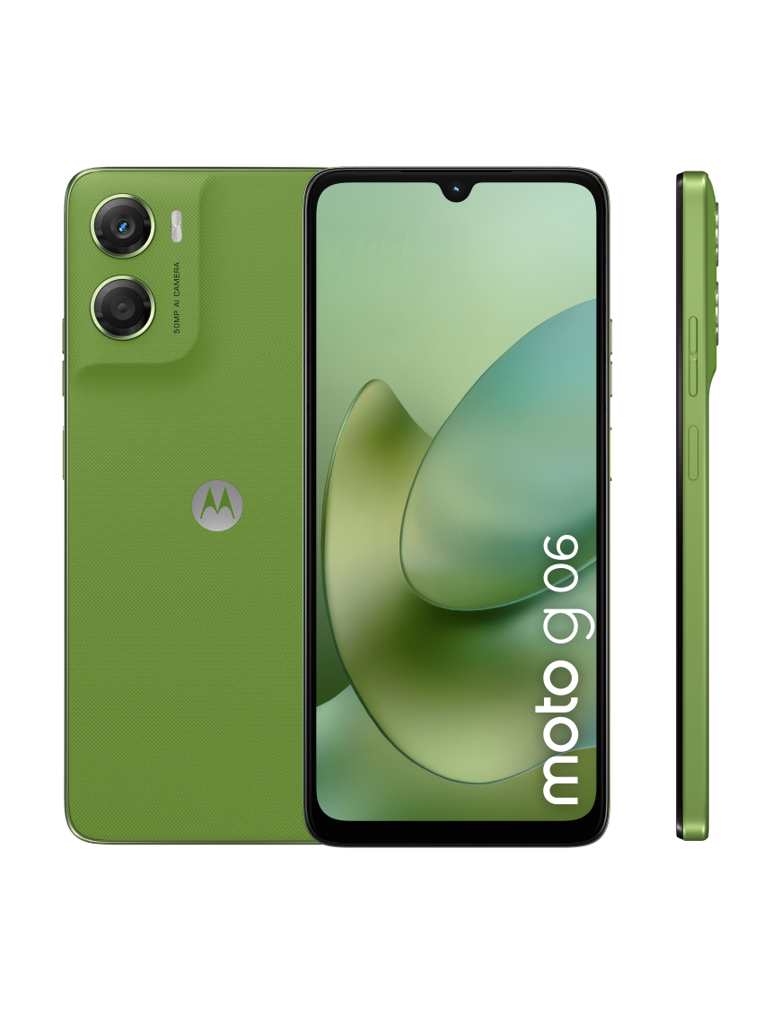 Motorola moto g06 17,5 cm (6.88") SIM doble Android 15 4G USB Tipo C 4 GB 256 GB 5200 mAh Verde