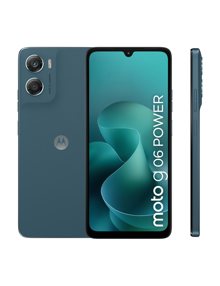 Motorola moto g06 power 17,5 cm (6.88") SIM doble Android 15 4G USB Tipo C 4 GB 256 GB 7000 mAh Azul