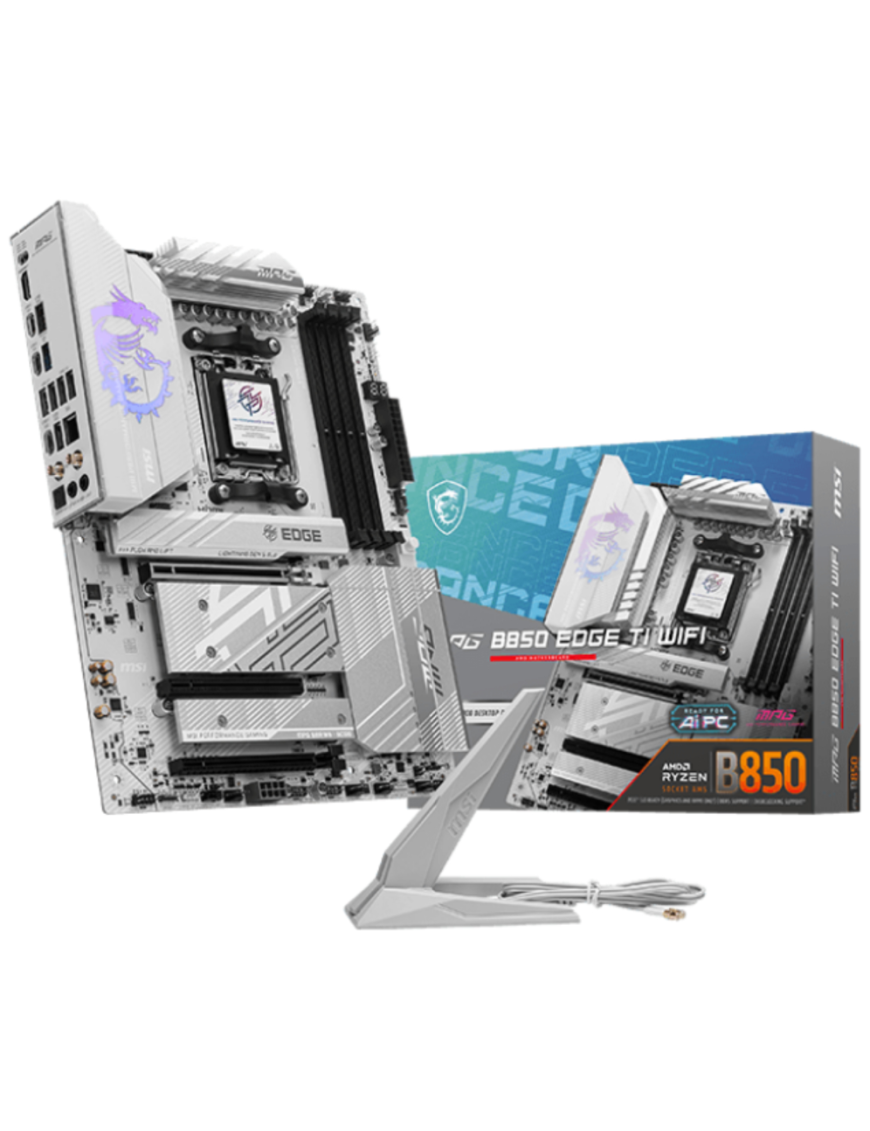MSI MPG B850 EDGE TI WIFI placa base AMD B850 Zócalo AM5 ATX